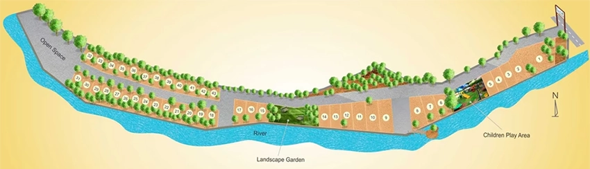 Master Plan of Acreages River Park in Shahapur, Thane - Image 361902