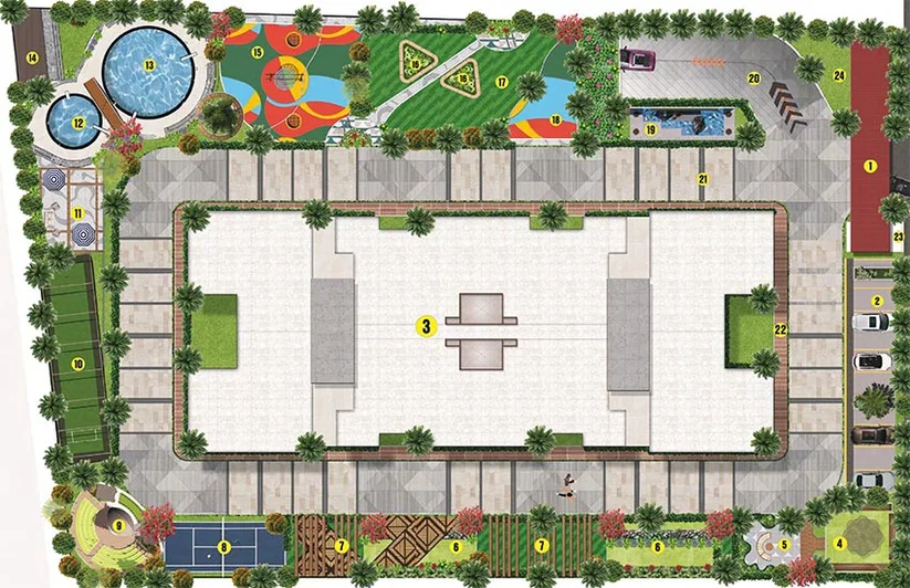 Master Plan of Baba Kailasha Estate in Raj Nagar Extension, Ghaziabad - Image 260335