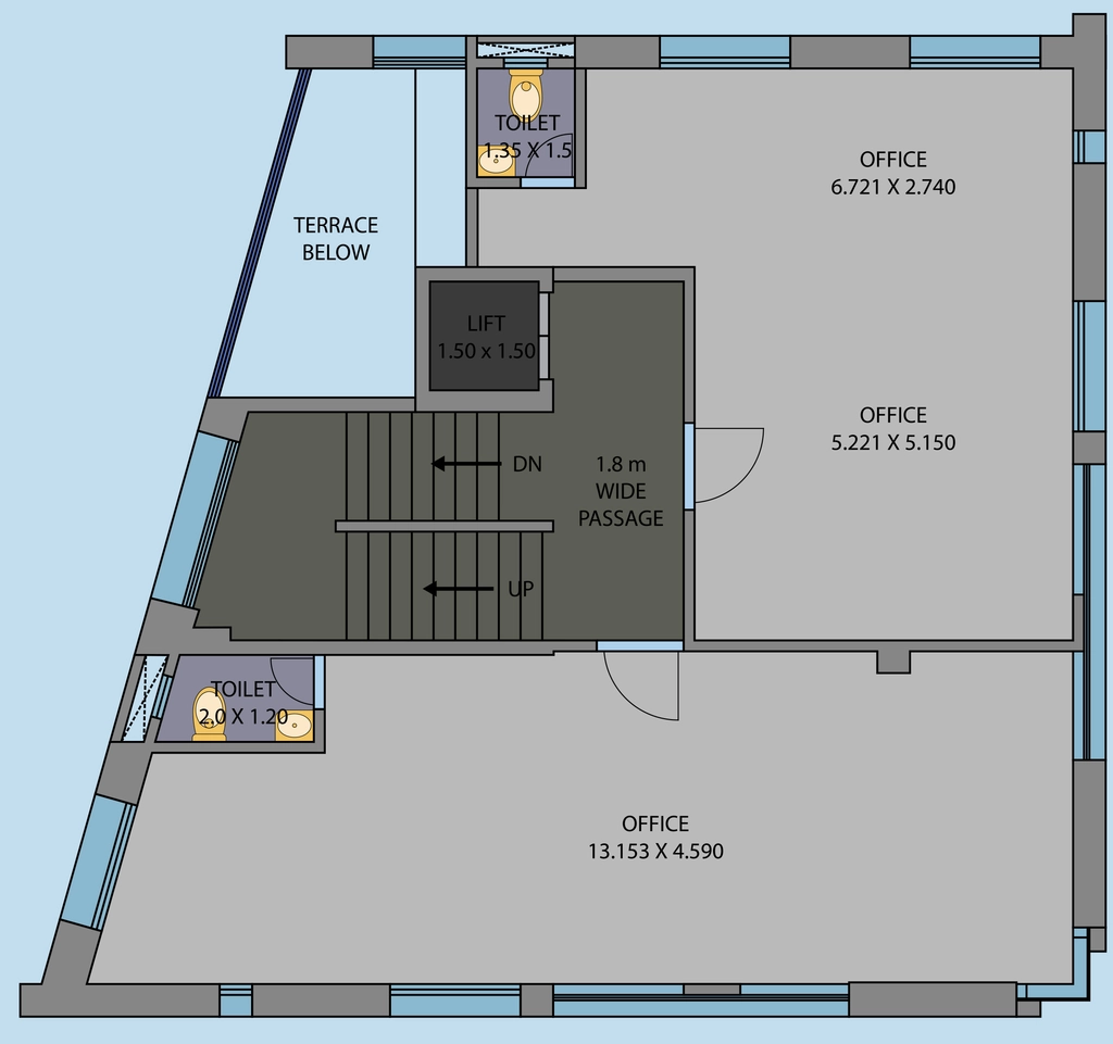Floor Plan of BU Bhandari Scalade in Kharadi, Pune - Image 350552