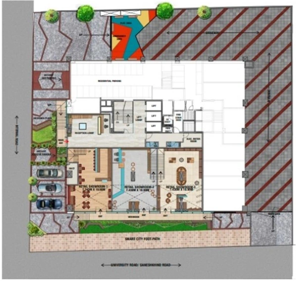 Master Plan of Naiknavare 7 Business Square in Shivaji Nagar, Pune - Image 270224