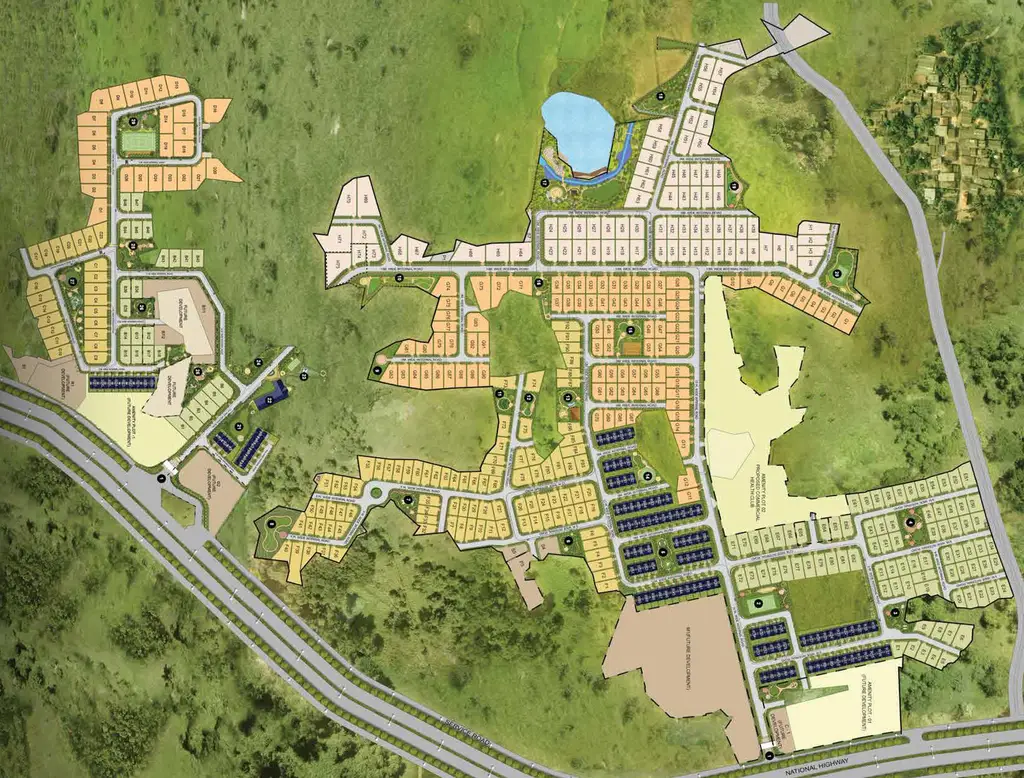 Master Plan of Kalpataru Aria Phase D in Karjat, Thane - Image 276463