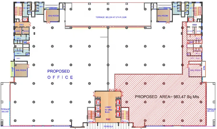 Floor Plan of Commerzone Yerawada in Yerawada, Pune - Image 279387