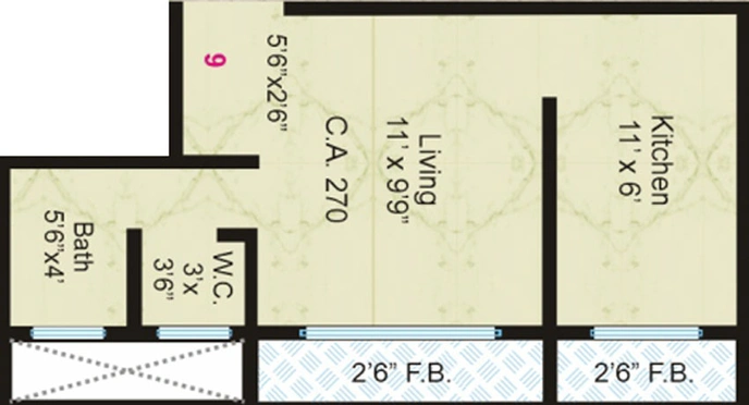 1 BHK Flat in Mrida Hasha Heights in Virar East, Palghar - Image 630262