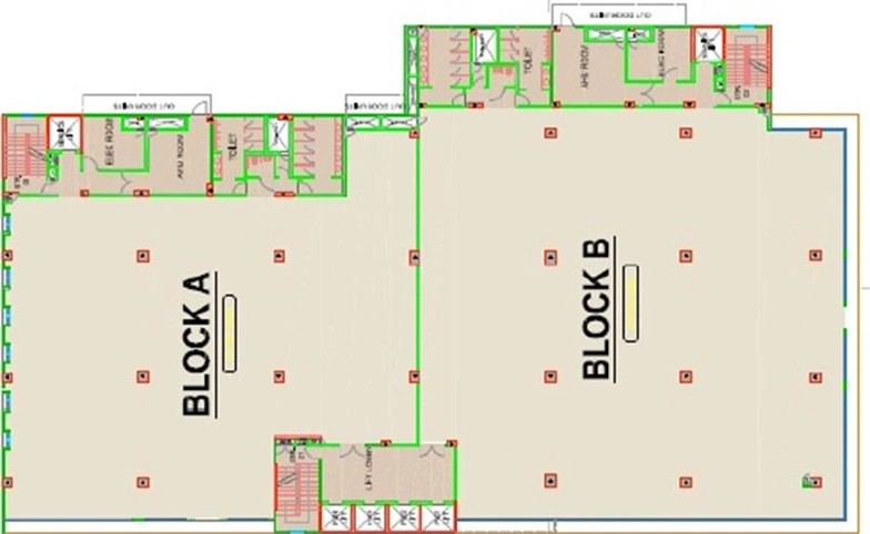 Floor Plan of The Square - Signature Business Chambers in Wadgaon, Pune - Image 270745