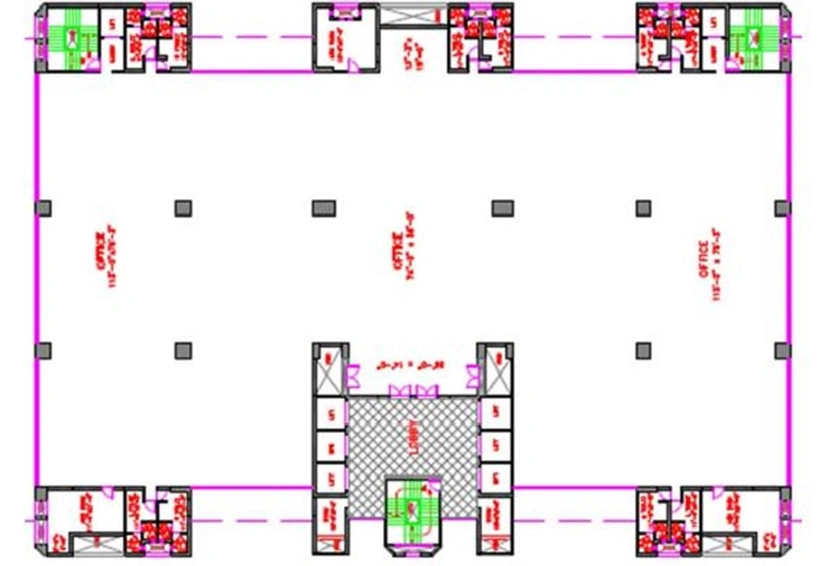 Floor Plan of Paradigm Mindspace Malad in Malad West, Mumbai - Image 268260