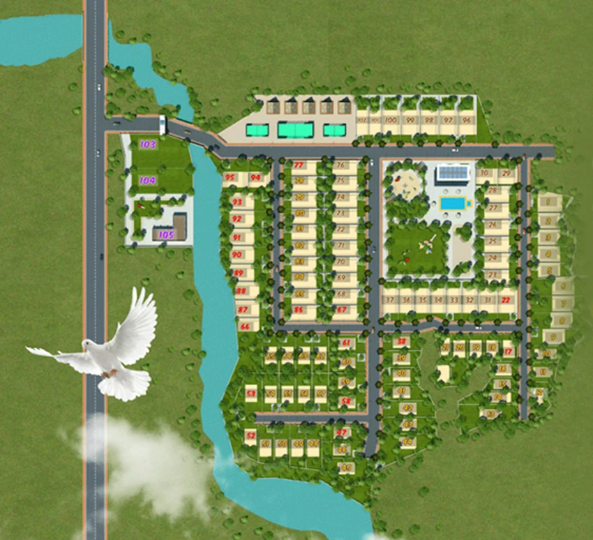 Master Plan of Gunavant Sky Heaven in Karjat, Thane - Image 362492