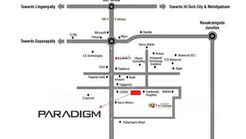 Location of Rajapushpa Paradigm - Image 319747
