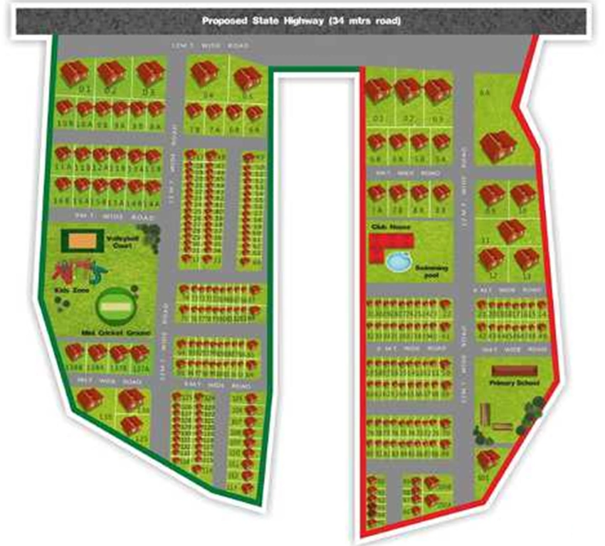 Master Plan of Indo Mount Valley in Shahapur, Thane - Image 362535