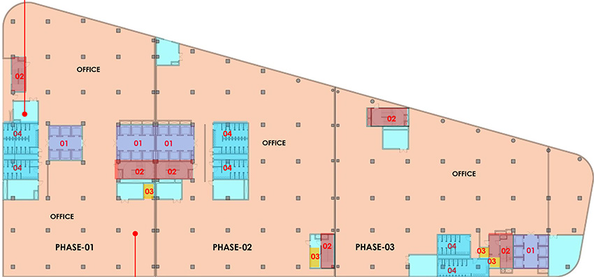 Floor Plan of Phoenix Trivium in Hafeezpet, Hyderabad - Image 287248