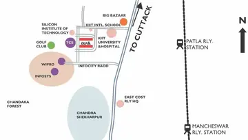 Location of DLF Cybercity - Image 311881