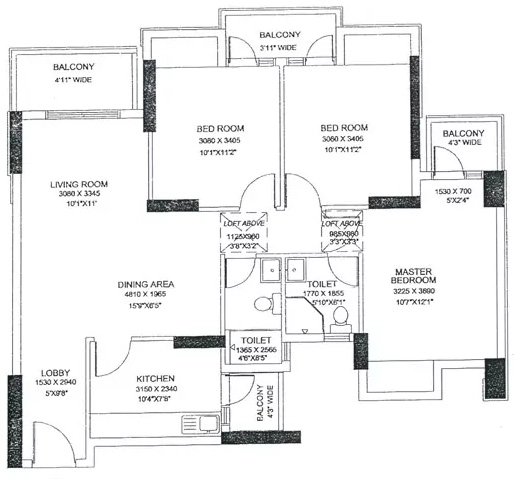 3 BHK Flat in DLF Capital Greens in Moti Nagar, New Delhi - Image 881409
