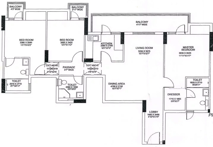 3 BHK Flat in DLF Capital Greens in Moti Nagar, New Delhi - Image 881412