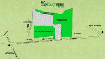 Location of DLF Capital Greens - Image 337642