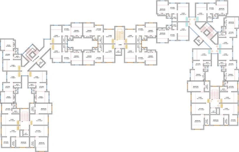 Floor Plan of IPSIT Navoday in Palghar, Palghar - Image 19472