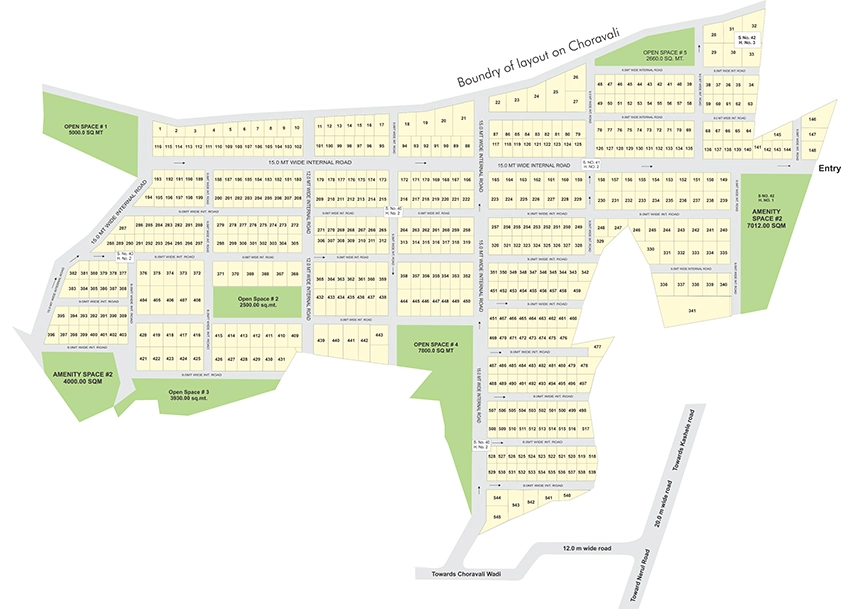 Master Plan of Vikrant Ruby in Neral, Thane - Image 362584