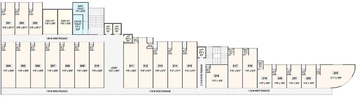 Floor Plan of Krisala 41 City Hub in Hadapsar, Pune - Image 270335