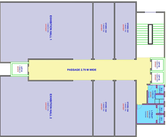 Floor Plan of NG Ladies Katta in Hinjewadi, Pune - Image 270506
