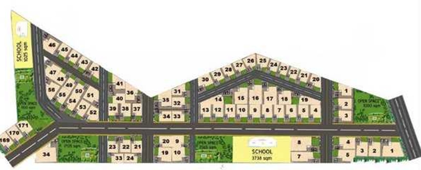Master Plan of KK Mangal Deep Villa in Shahapur, Thane - Image 362699