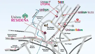 Location of Uninav Residena - Image 260389