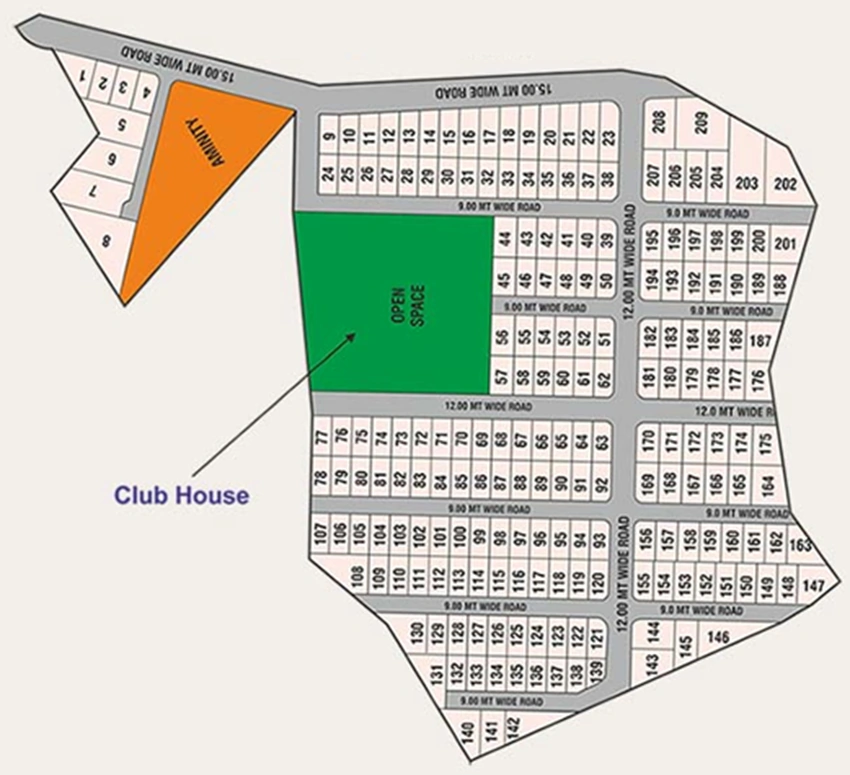 Master Plan of Seema Banjara Hills in Shahapur, Thane - Image 362771