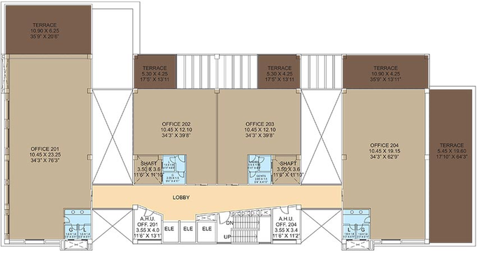 Floor Plan of Vascon Eco Tower in Baner, Pune - Image 270297