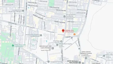 Location of IndiQube Orion Co-Working space in HSR Layout, Bangalore - Image 283734