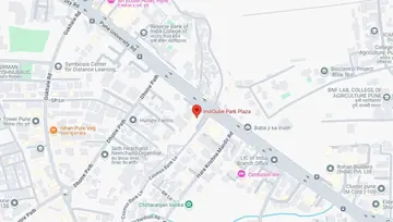 Location of IndiQube Park Plaza Co-Working space in Shivaji Nagar, Pune - Image 270466