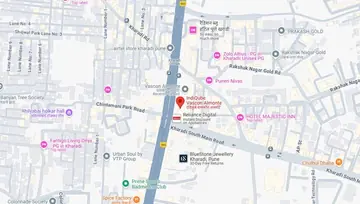 Location of IndiQube Vascon Almonte Co-Working space in Kharadi, Pune - Image 270488