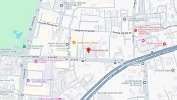 Location of IndiQube Orchid Co-Working space in Yerawada, Pune - Image 270457