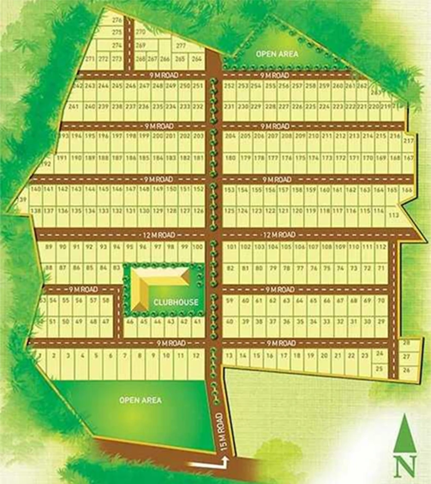 Master Plan of Sankalp Mount Amora in Atgaon, Thane - Image 363000
