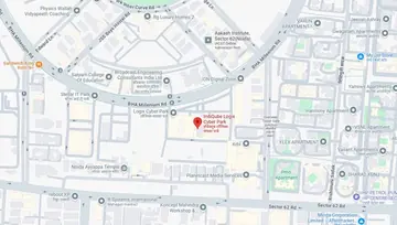 Location of IndiQube Logix Cyber Park Co-Working space in Sector 62, Noida - Image 283009
