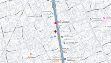 Location of IndiQube Paradise Co-Working space in Ernakulam, Kochi - Image 282632