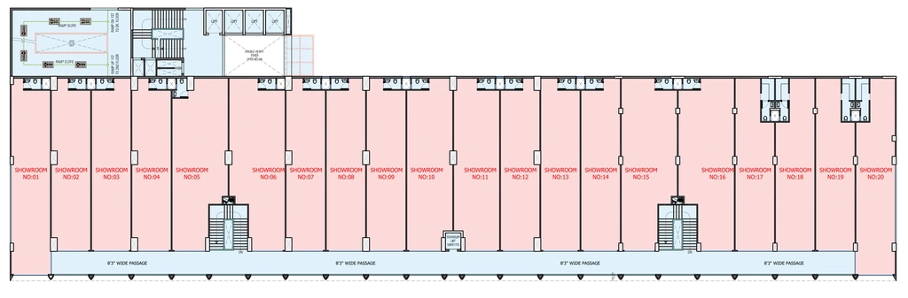 Floor Plan of Shaligram Corporate in Ambli, Ahmedabad - Image 359172