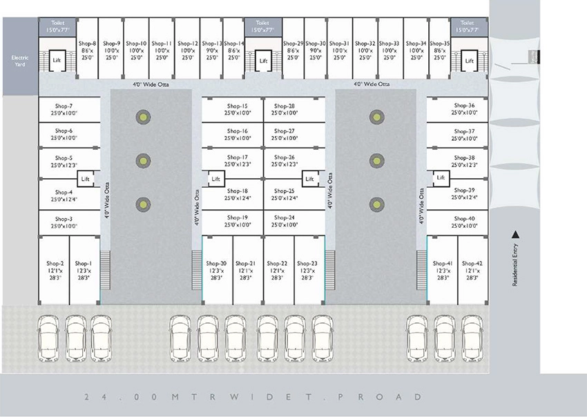Master Plan of JP Iscon Janmahal in Sayajiganj, Vadodara - Image 355660