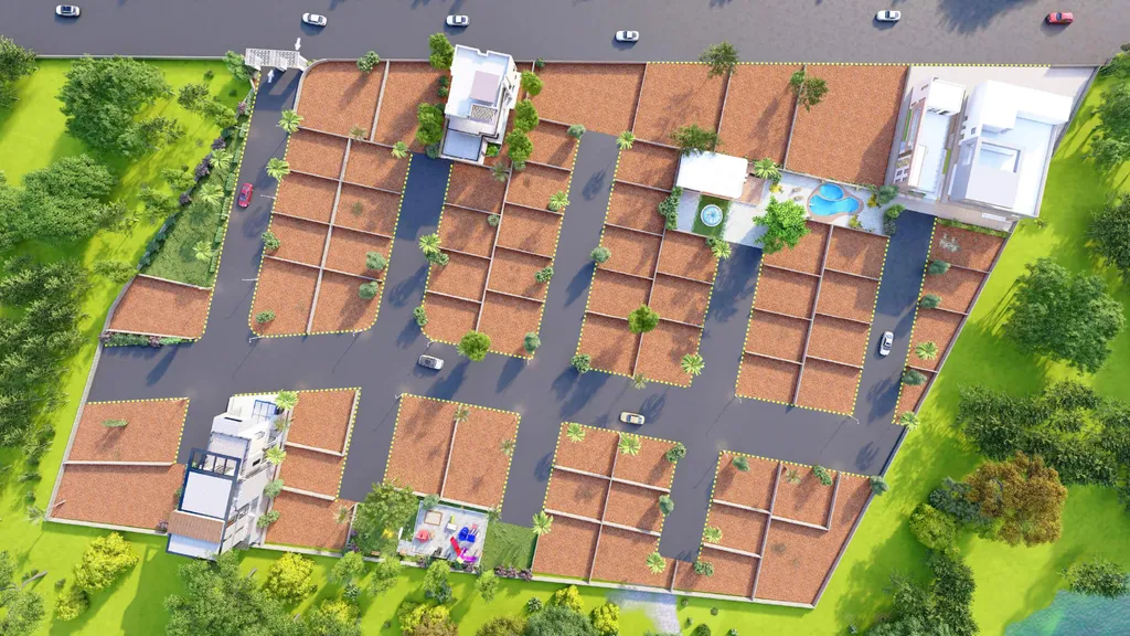 Master Plan of Nivaan Water Edge in Wagholi, Pune - Image 276435