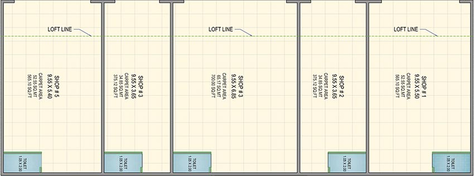 Floor Plan of Commercial Amal Aspen Park in Goregaon East, Mumbai - Image 268147