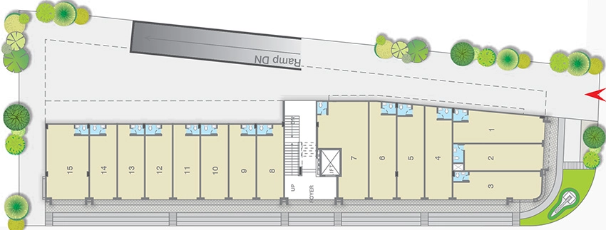 Master Plan of Gala Hub Anx in Bopal, Ahmedabad - Image 323423