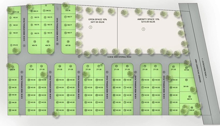 Master Plan of Vishal Firefly in Wagholi, Pune - Image 365462