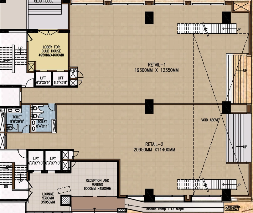 Floor Plan of Akshaya Cube in Thoraipakkam, Chennai - Image 295911
