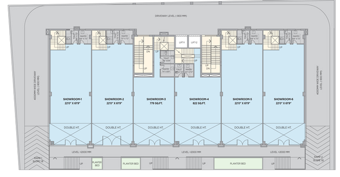 Floor Plan of Utkal Iconic in Pahala, Bhubaneswar - Image 312121