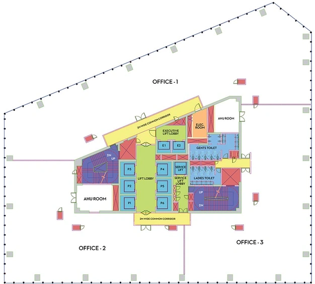 Floor Plan of Birla Centurion in Worli, Mumbai - Image 267452