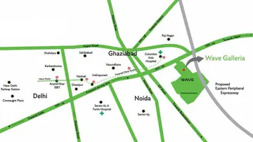 Location of Wave Galleria - Image 317059