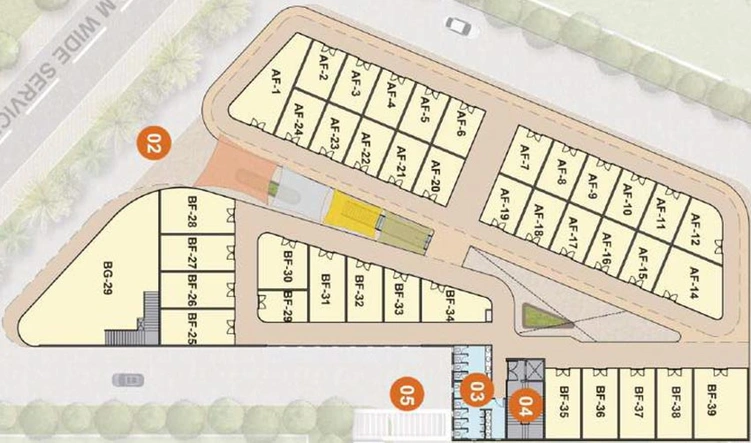 Floor Plan of Conscient Central 102 in Sector 102, Gurgaon - Image 272253