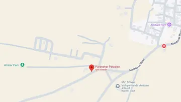 Location of Virajvidya Purandar Paradise Phase 1 - Image 345140