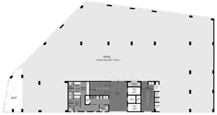 Floor Plan of DRA Plathin in Velachery, Chennai - Image 321384
