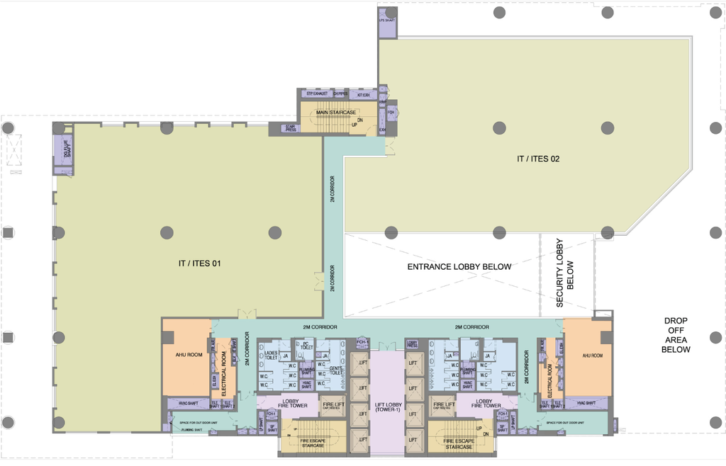 Floor Plan of Brigade Tech Boulevard in Pallavaram, Chennai - Image 297595