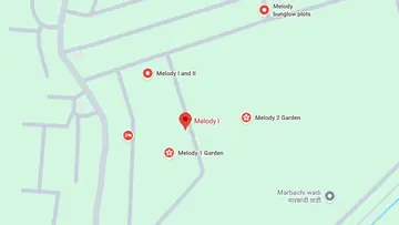 Location of Nanded Melody I At Nanded City - Image 341592