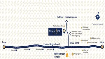 Location of Amegh Sks Pinnacle City - Image 341617