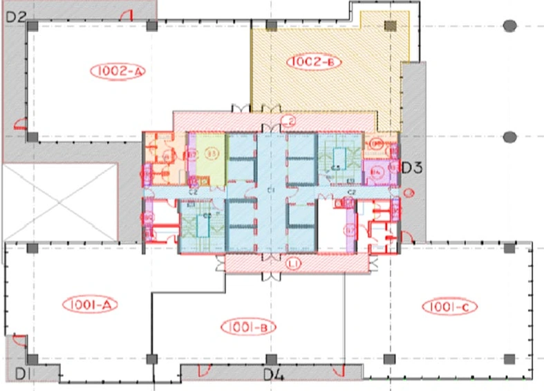 Floor Plan of One International Center in Prabhadevi, Mumbai - Image 268590