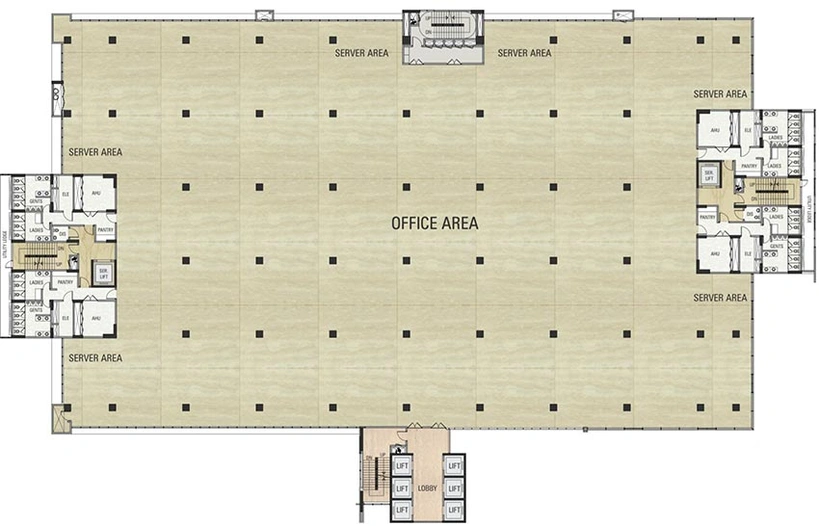 Floor Plan of Kalpataru Prime in Thane West, Thane - Image 269668